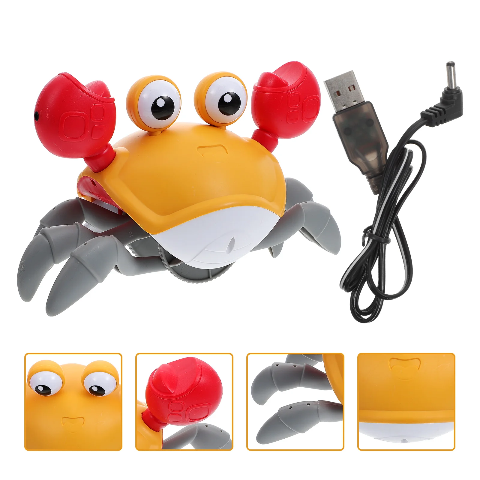 

1 Set Electric Crab Crab Animal Kids Plaything Kids Crawling for Children
