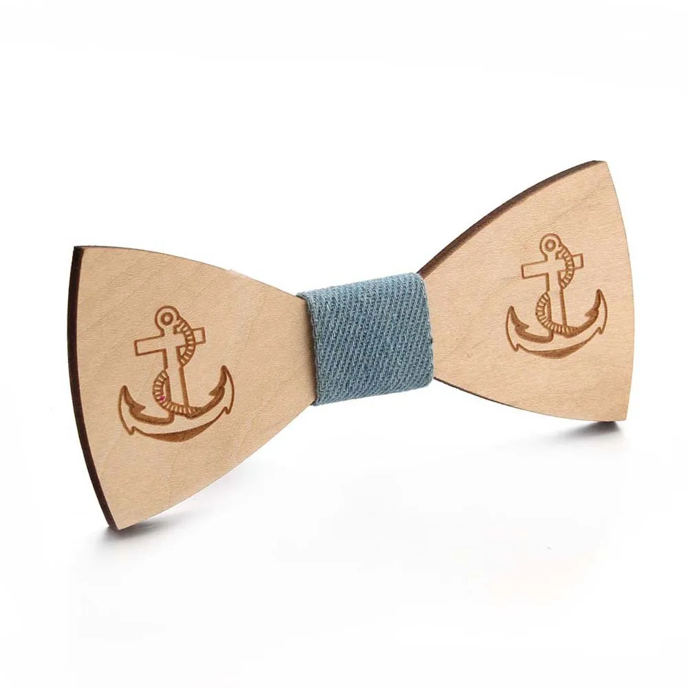 

Men Wooden Tie Elastic Male Smooth Bow Collar Flower Wood Bowknot Ties Fashion Beautiful Bow Tie With Cute For Boy