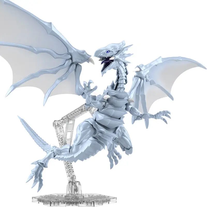

Bandai Anime Yu-Gi-Oh! Детская экшн-фигурка дракона серии FRS модели для сборки с голубыми глазами