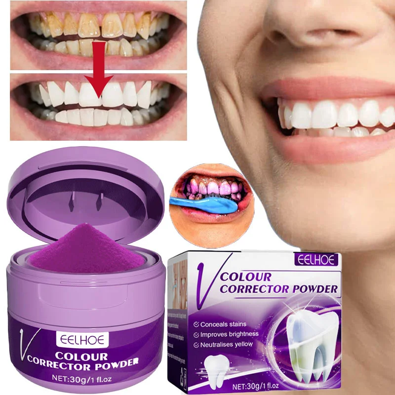 

Teeth Whitening Powders Remove Plaque Stains Dentals Color Corrector Fresh Breath Oral Hygiene Teeth Bleaching Cleaning Product