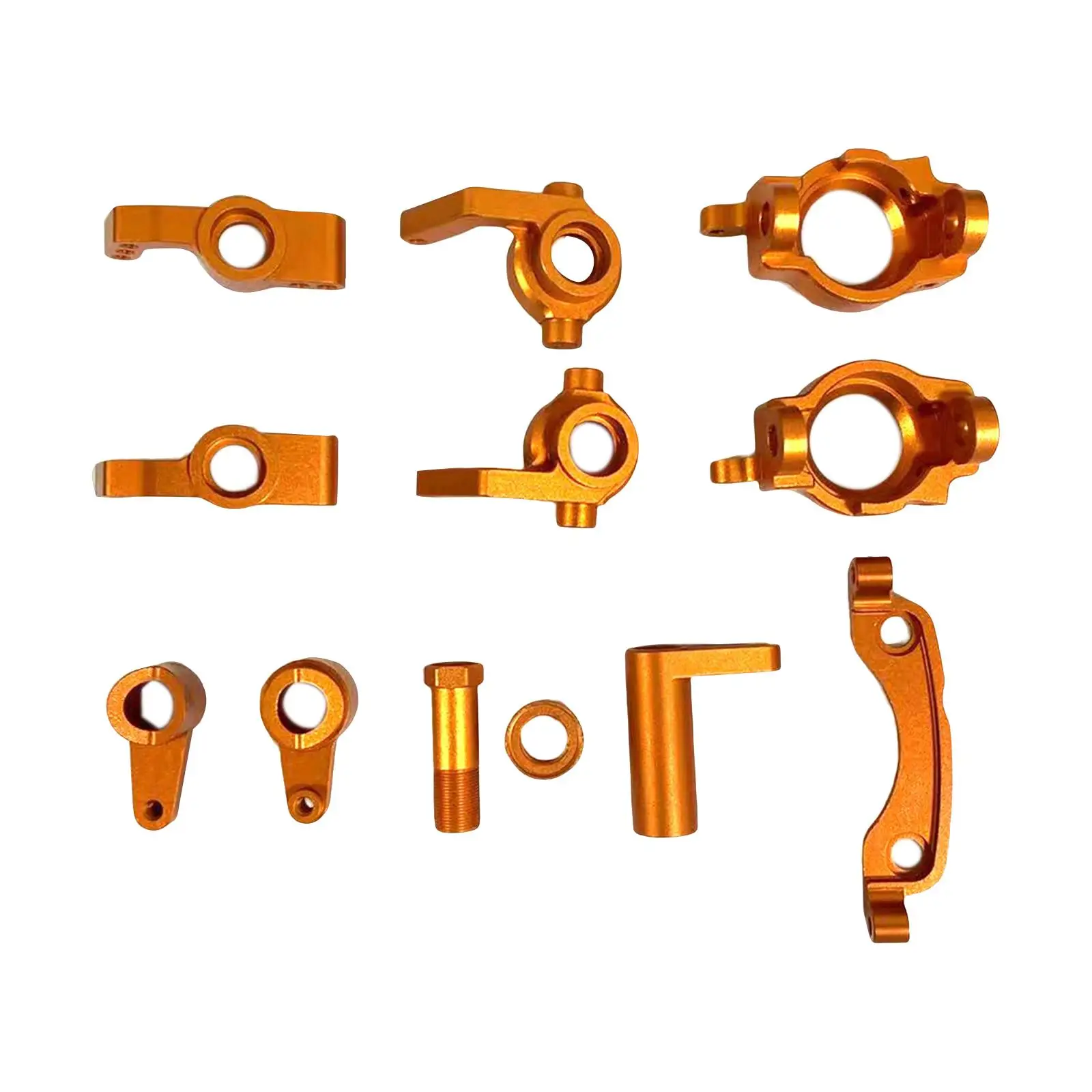 

1/10 RC Complete Kit Steering Knuckle C Hub Carriers Rear Hubs for ZD Racing 10421-S 10427-S Dbx10 RC Hobby Car