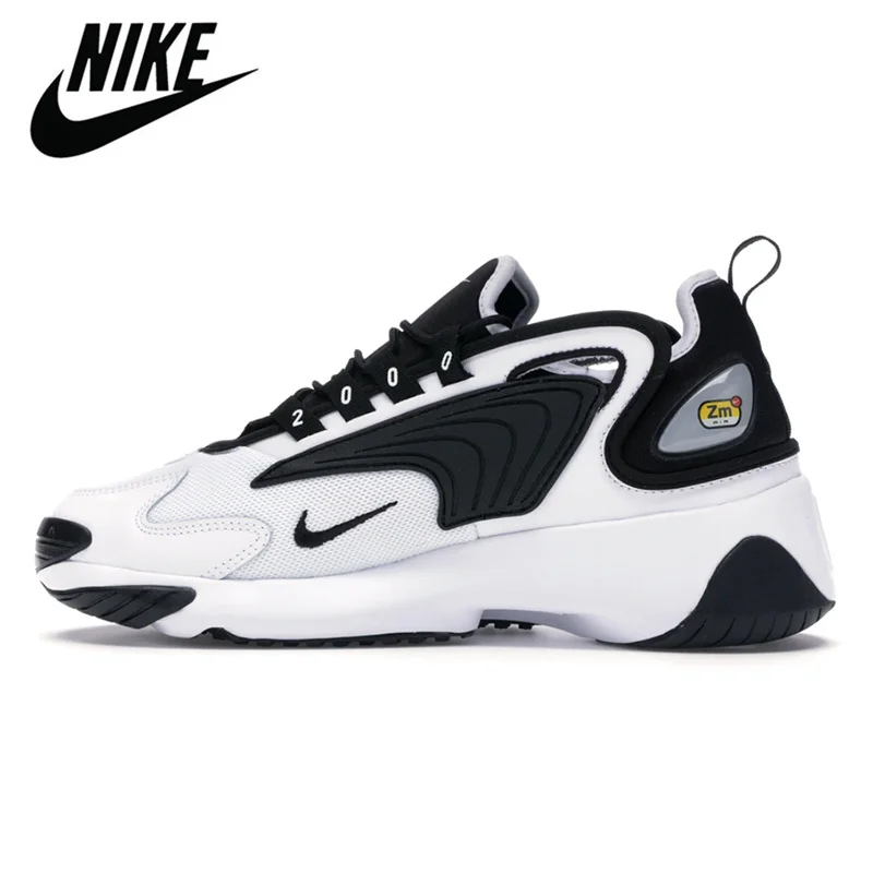 

Original Authentic Nike Zoom 2K Black White Men Women Running Shoes New Pattern Restore Motion Comfortable Sports Sneaker AO0269