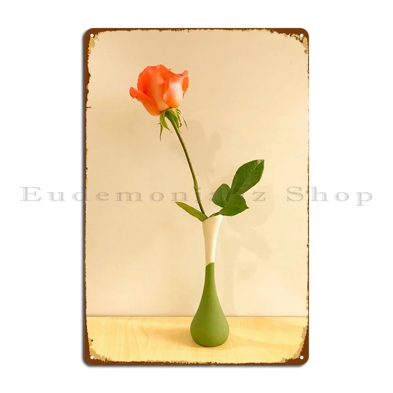 

Розовая роза в жилете, металлический знак, плакаты, настенные гаражные таблички на заказ, настенная пещера, жестяной знак, плакат