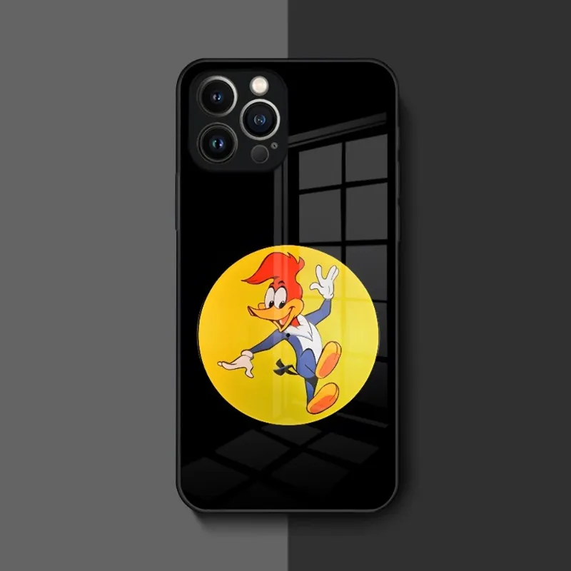 Роскошный чехол Woodpecker для телефона Iphone 14 12 11 13 Pro Max Mini X 8 Xr Xs 7 Puls 6 из стекла
