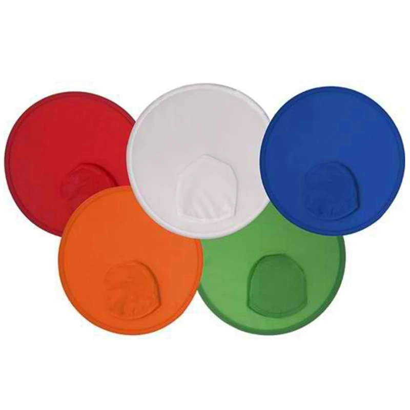 

4X Foldable Round Fan-Yellow