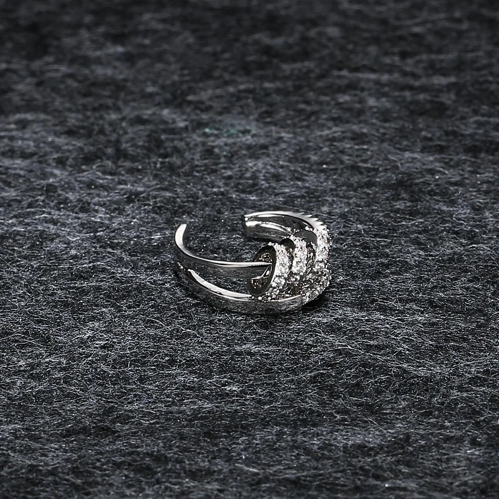 

APM STYLE High Quality 925 Sterling Silver Single Transfer Earbone Clip With No Piercing For Wearing Earrings gifts for friends