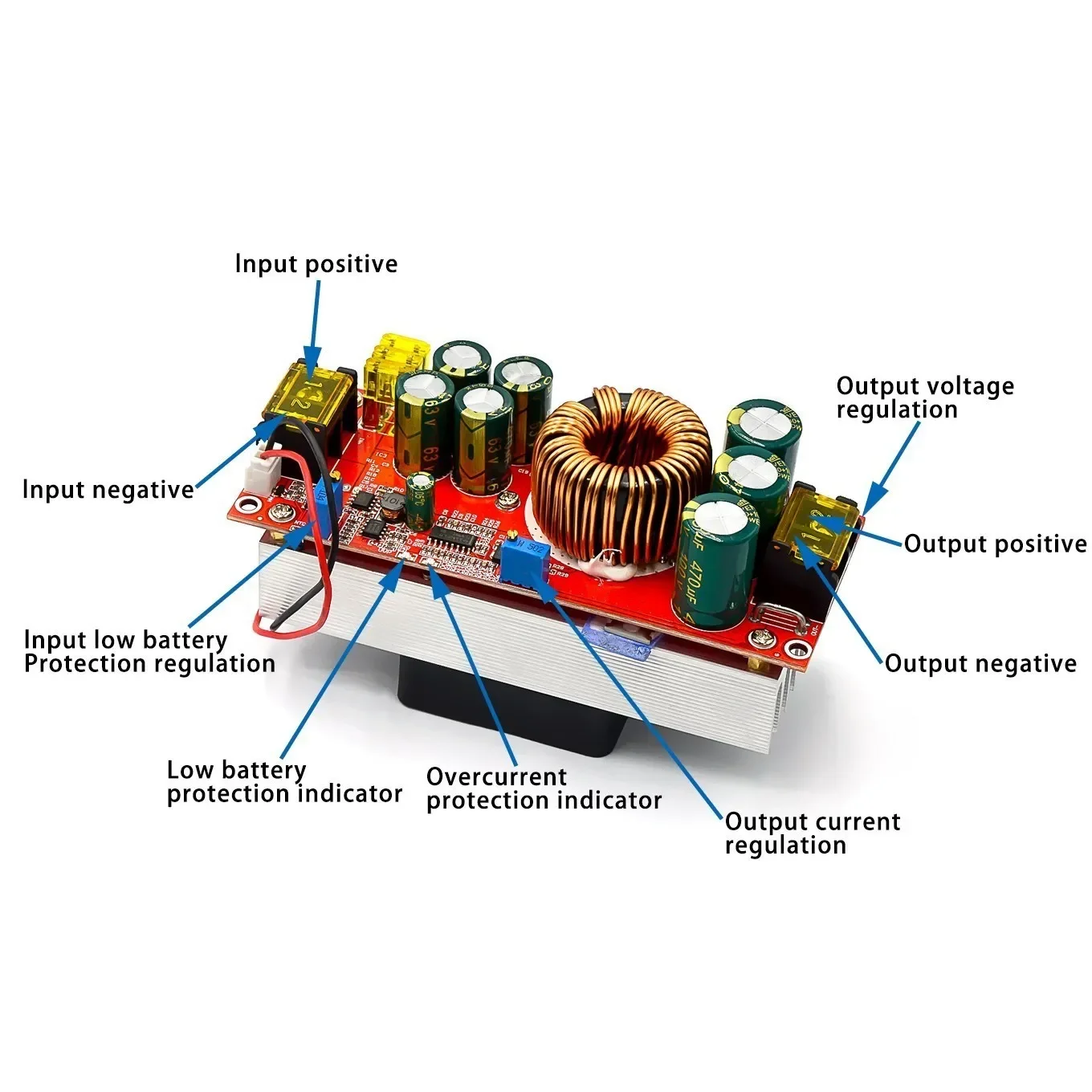 Модуль преобразователя постоянного тока 1500 Вт