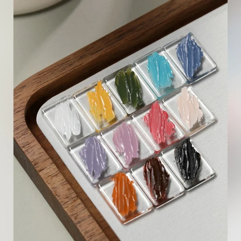 12-цветная резьба по масляной боли текстура гель-лак для ногтей скульптура