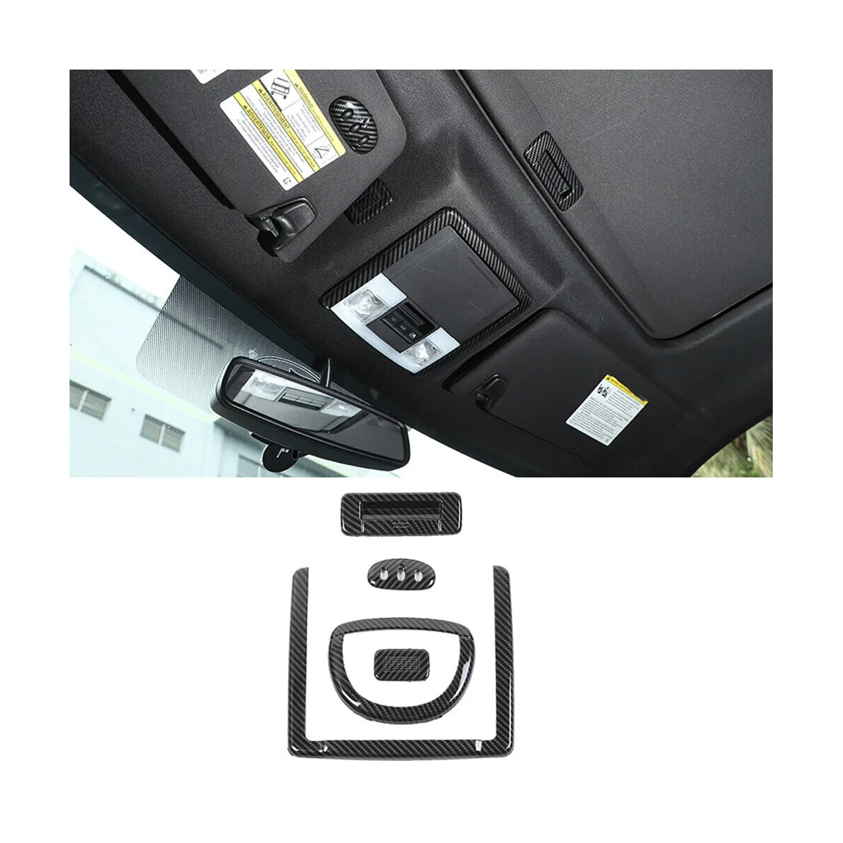 Крыша автомобиля чтения свет скайлера ручка Крышка Декоративная для Ford F-150 F150