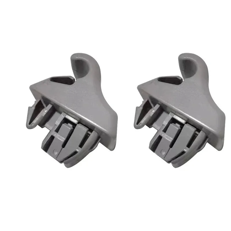 

2X серый зажим для солнцезащитного козырька для Mitsubish Pajero V90, кронштейн солнцезащитной панели для Montero V70, крючок Pinin H60 H70 V60 V80 MR 779704