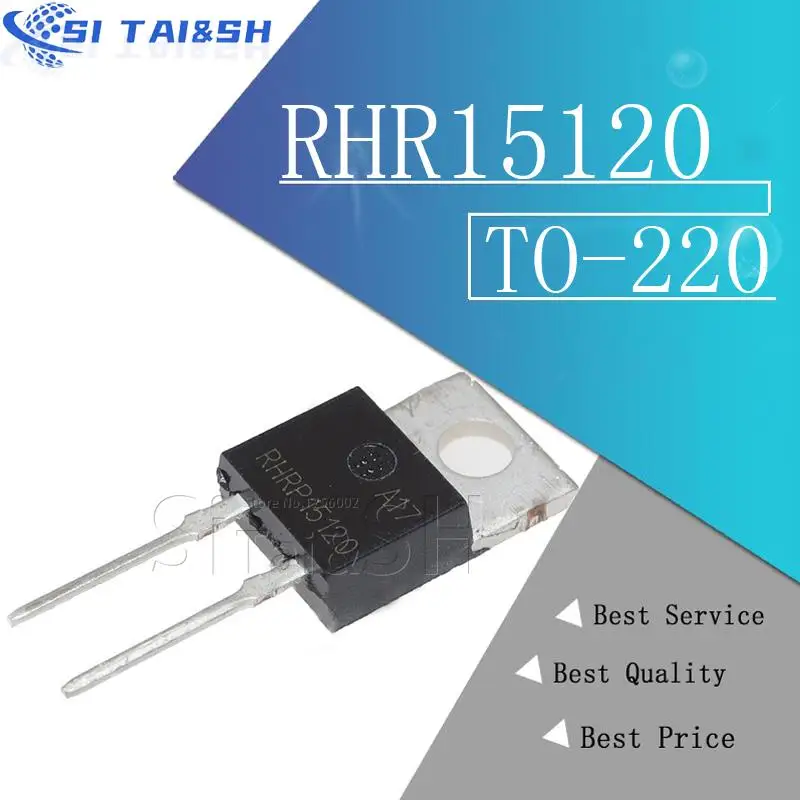 10 шт. RHR15120 RHRP15120 TO-220 1200V 15A |
