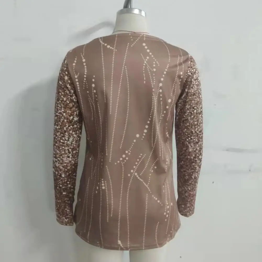 

Trendy Office Pullover Breathable Elegant Lady Autumn Shirt Lightweight Comfortable Women Blouse for Bar