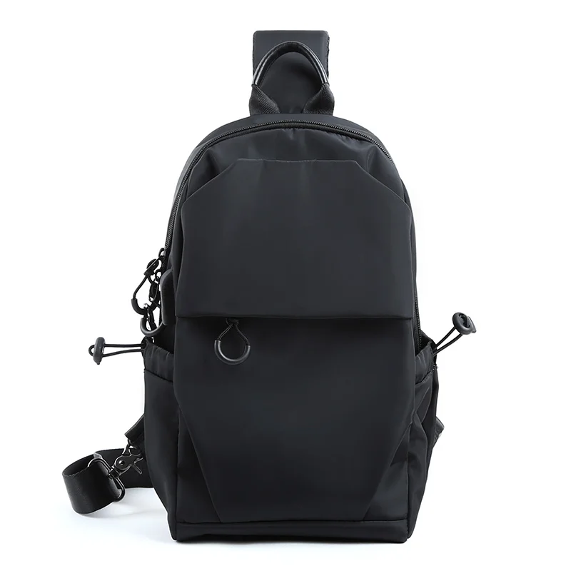 Anti-theft Chest Bag USB Charing Crossbody Shoulder Bags Male Waterproof Short Trip Pack for Men Waterproof Fashion Sling Bag