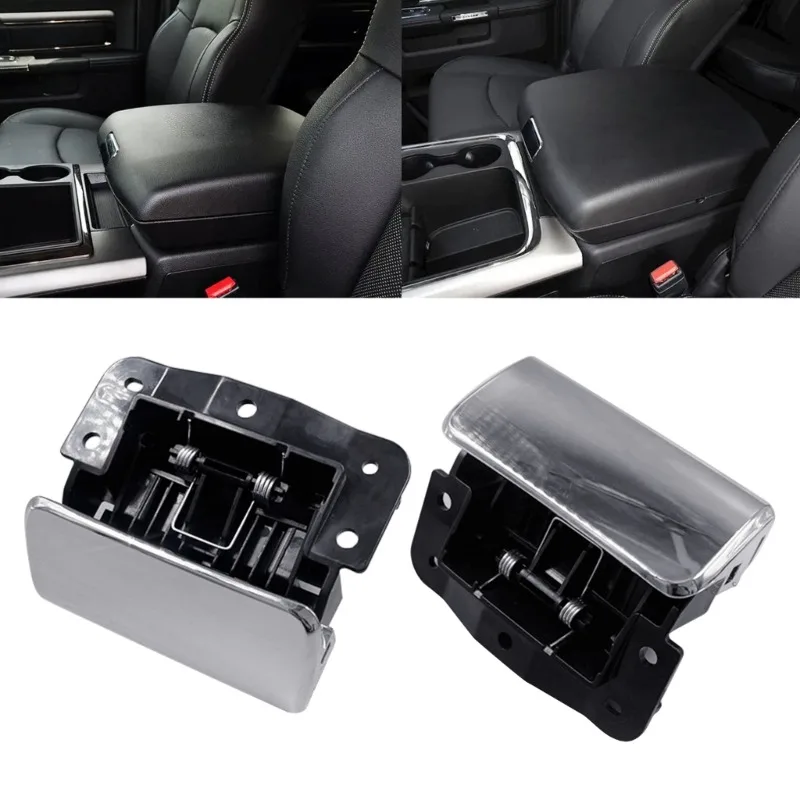

1/2pcs 68230371AA Car Front Center Console Latch Armrest Handle For Dodge Ram 1500 2500 3500 4500 5500 2013-21 Accessorie Repair