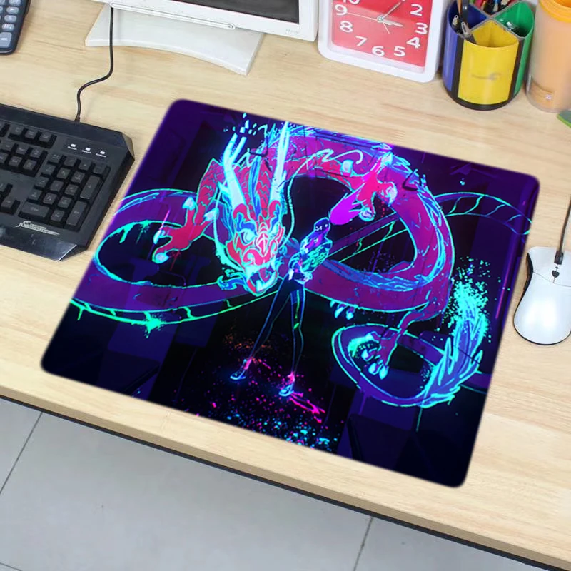 

Kda mouse pad mouse gamer game mouse pad computer cute anime computer accessories game table pad desktop keyboard direct sales