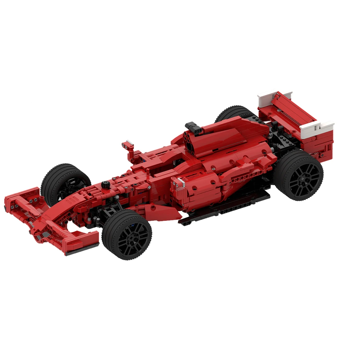 

Authorized MOC-97461 1512pcs/Set F2007 (8386 Base) 1:10 Scale Formula Circuits Champion Racing Car Model Blocks MOC Set