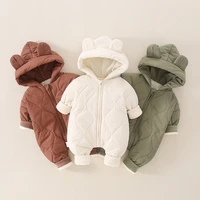 baby clothes autumn and winter jumpsuit 0 1 years old male and female year old baby plus cotton thickening out romper