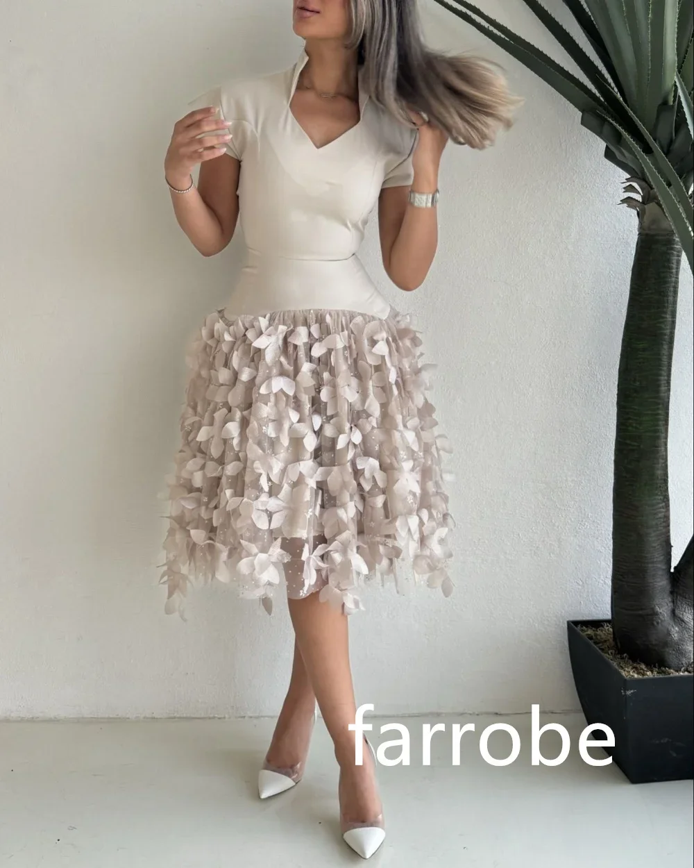 Индивидуальные современные стильные трикотажные плиссированные платья-миди с