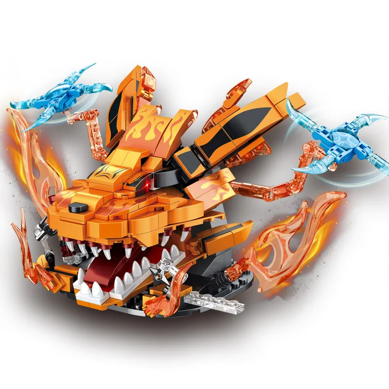 Классический мультяшный Аниме Наруто ниндзя Курама кюби девять хвост лиса