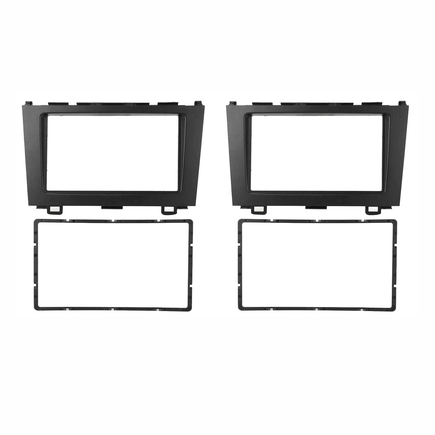 

3X 2 Din Car DVD Stereo Radio Fascia Panel Frame for Honda CRV 07-10