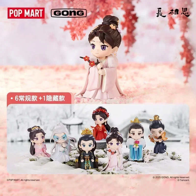 Фото POP MART GONG Серия Lost You Forever: Коллекционные фигурки-сюрпризы, кавайные аниме-фигурки, украшения для рабочего стола, таинственные коробки-сюрпризы, игрушки в пакетах-сюрпризах №2