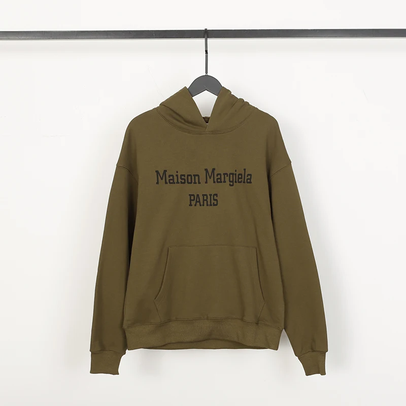 

2023 Paris Print Logo MM6 Margiela Hoodie Men Women Harajuku Mm-six Oversize Maison Streetwear Pullover Hoody Sweatshirts