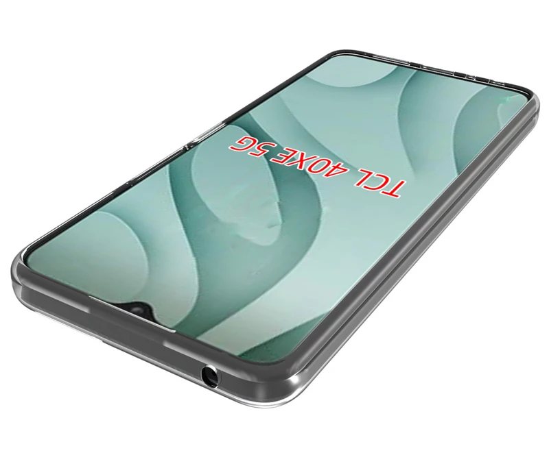 Чехол TCL 40 XE 40XE 5G ультратонкий силиконовый прозрачный матовый мягкий чехол из ТПУ