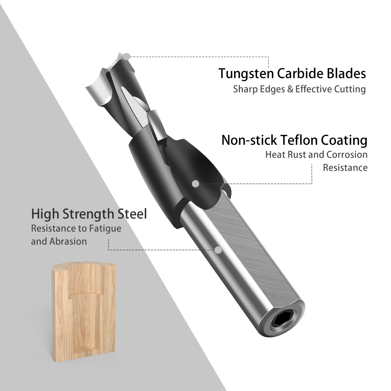 Деревообрабатывающий станок сверло с вращением вперед обратный сплав