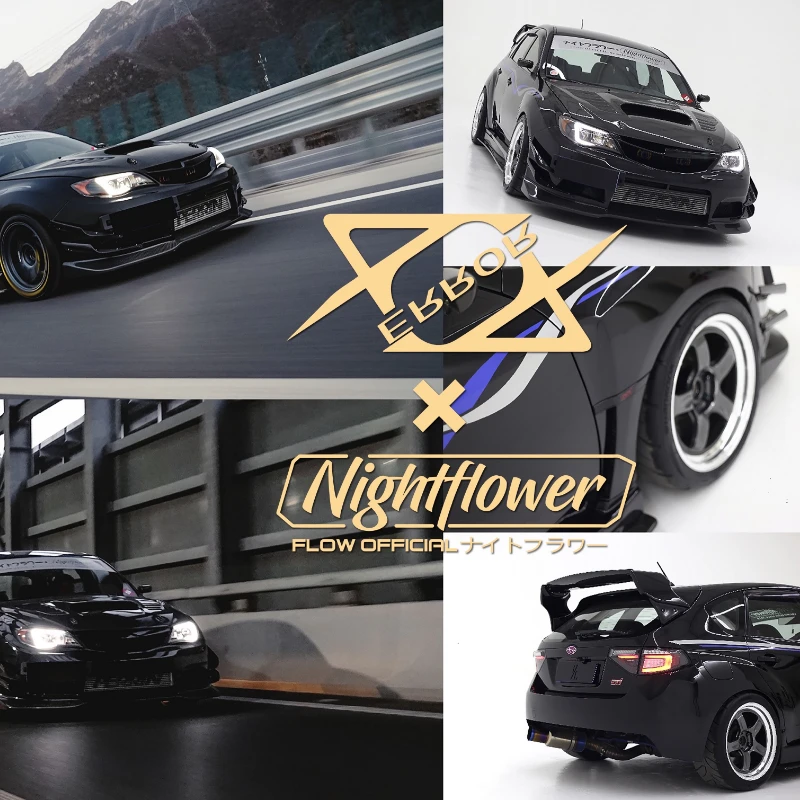 

404 Error joint version 1:64 Subaru impreza Impreza WRX STI GRB resin car model collection decoration gift