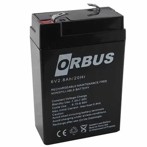 

Выдвижная 6-Вольтовая сухая батарея 2,8 а трансформатор Orbus 663009
