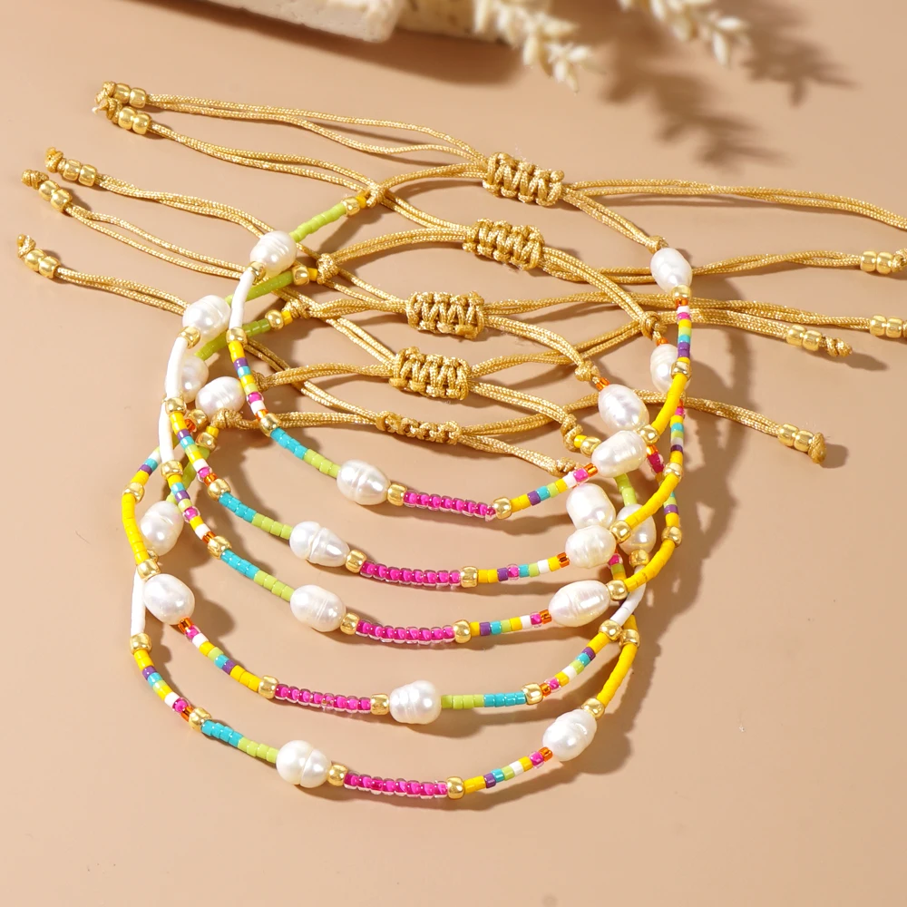 1/2/3/4/5 шт. женские разноцветные браслеты