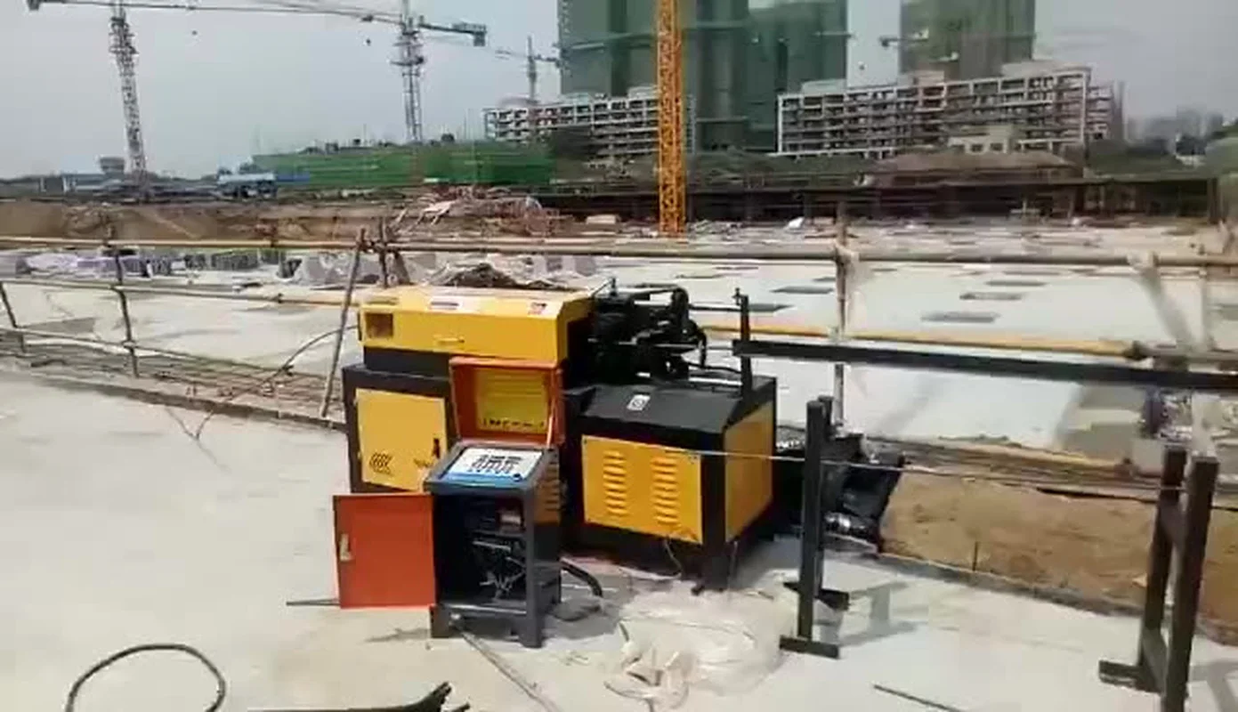 

Good Quality Wire Straightening Cutting Machine Automatic Steel Rebar Straightener Machine
