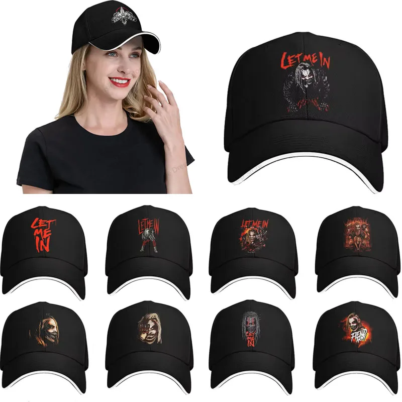 Летняя бейсболка в стиле хип-хоп The Fiend Let Me In Bray Wyatt регулируемая индивидуальная