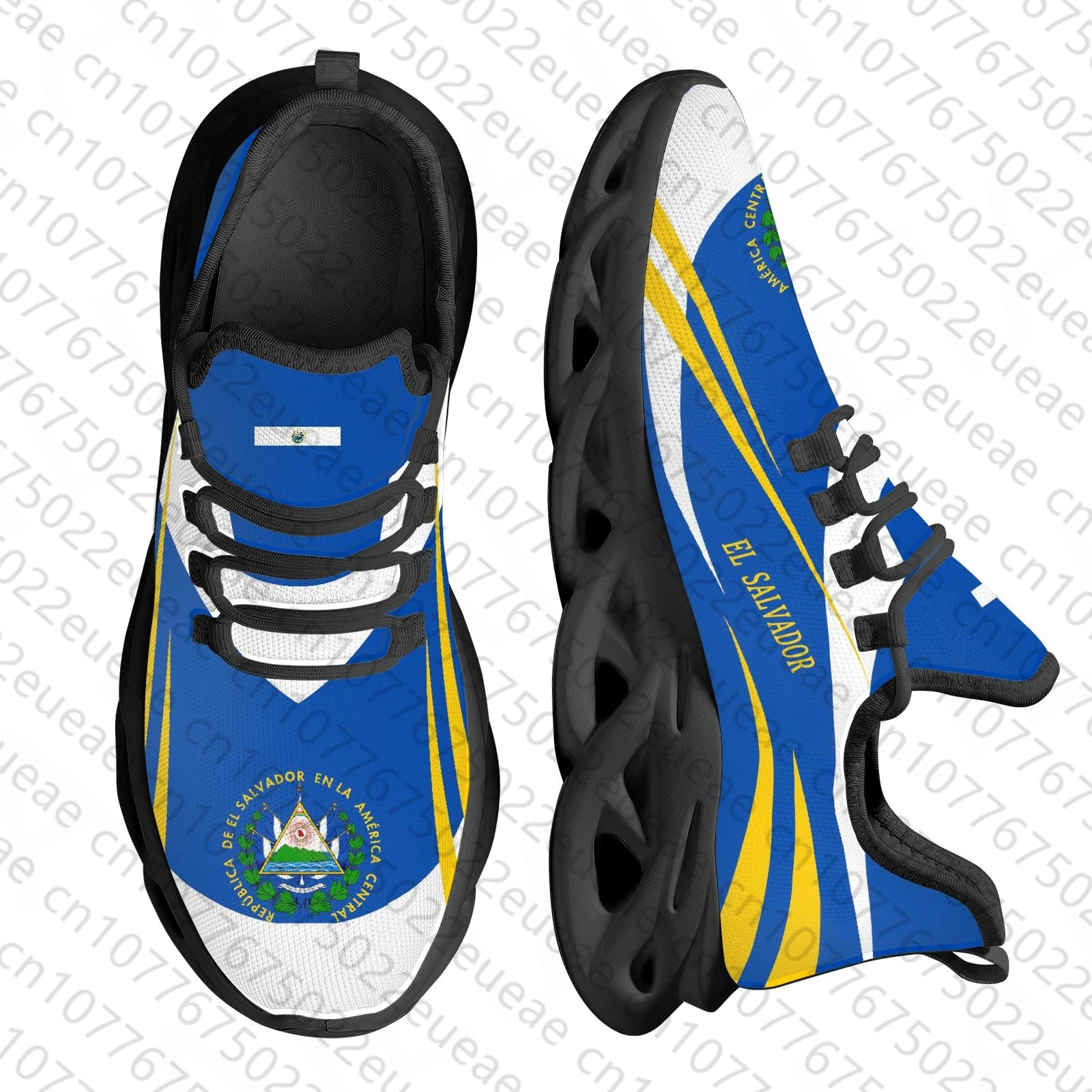 Баскетбольная обувь с эмблемой национального флага Сальвадора
