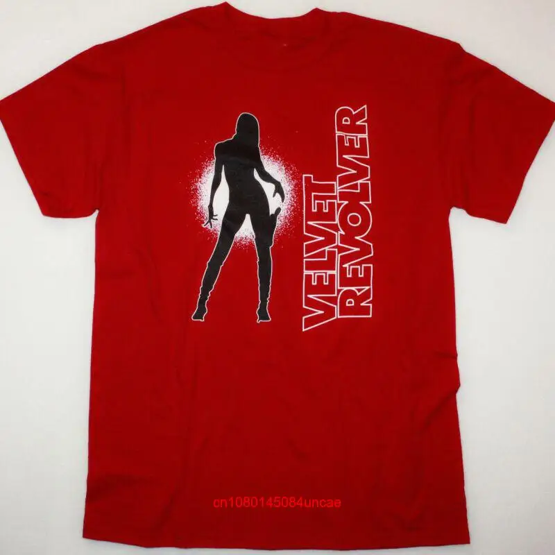 Бархатная футболка с револьвером контрабанд Красный Размер S 5XL Подарочная AC1610