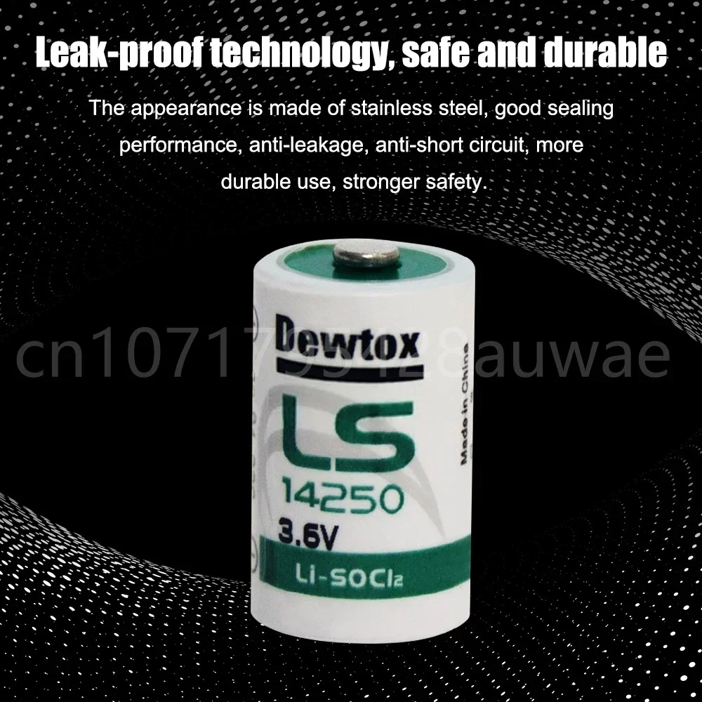 5 шт. Dewtox LS14250 L14250 ER14250 14250 1/2AA TL-5902 3 6 В литиевая батарея для ПЛК станков с ЧПУ