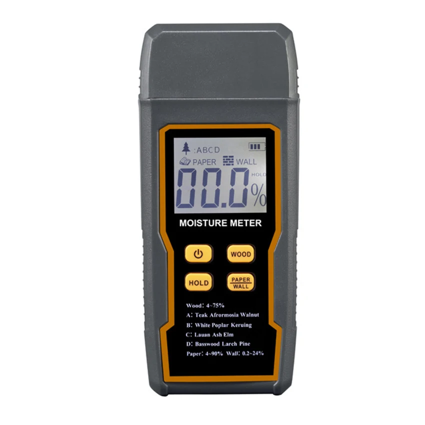 

titleMoisture Meter Detector – Damp Meter for Wood, Masonry and Other Building MaterialsFeaturesLarge-screen LCD display wood