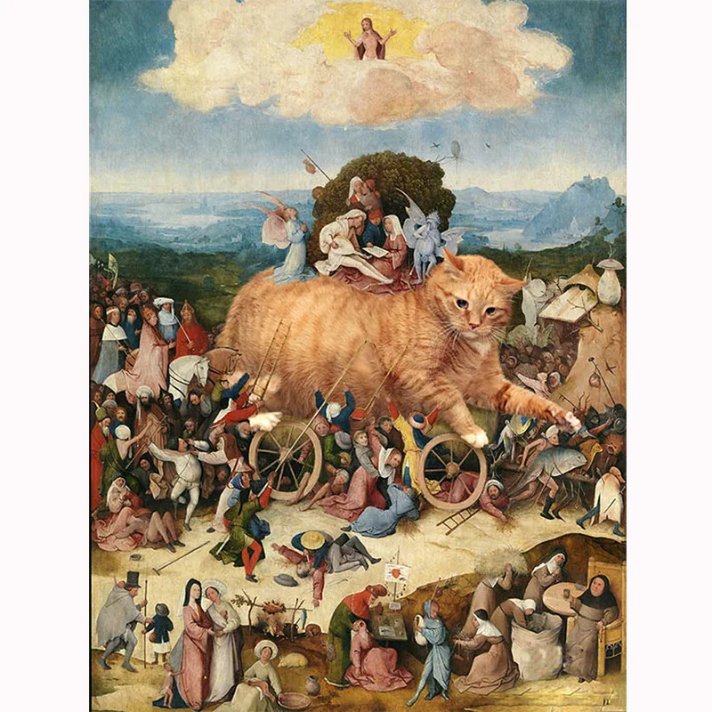 

Exquisite mural oil painting 351