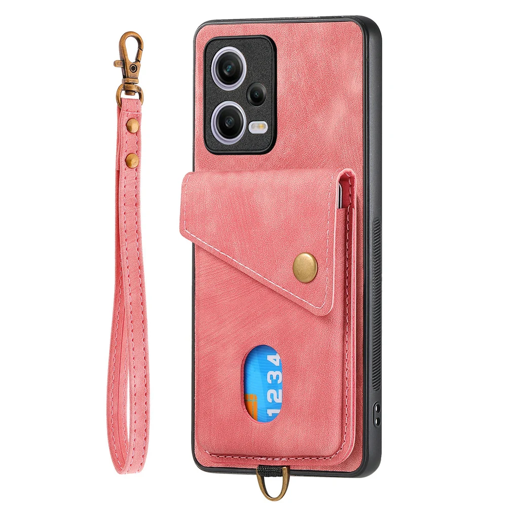 Противоударный чехол со шнурком и слотом для кредитных карт VIVO V30 Pro V29 V29E V27 V27E V25