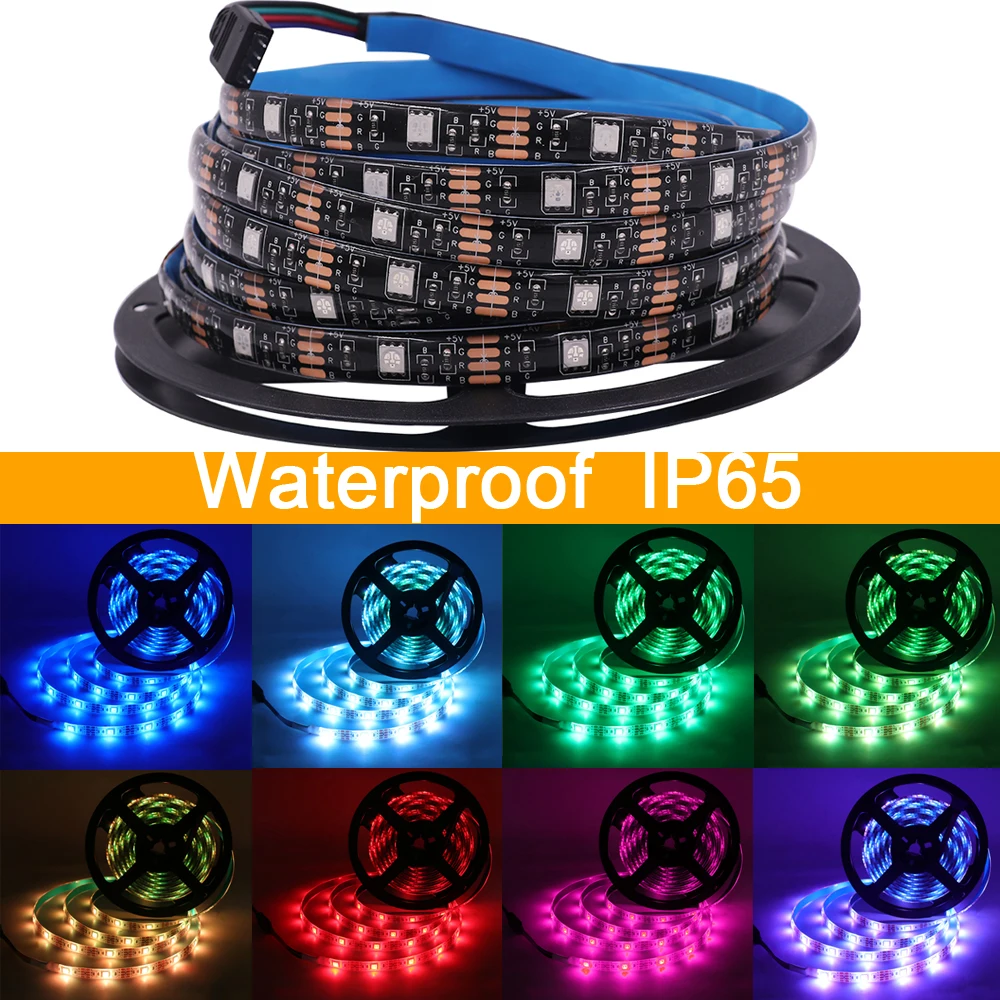 5 в RGB светодиодный светильник м 10 USB пульт дистанционного управления SMD 5050 s