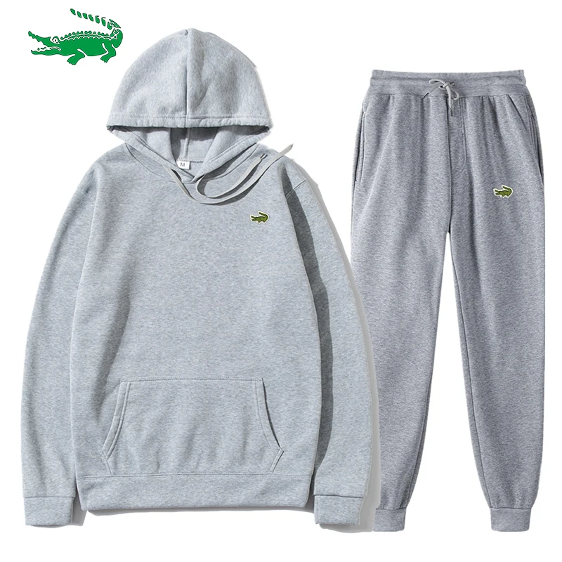 

Men's Tracksuit Jogger Sportswear Casual Sweatershirts Sweatpants Embroidery LOGO Pullover CARTELO Brand Sports Suit Men Sets