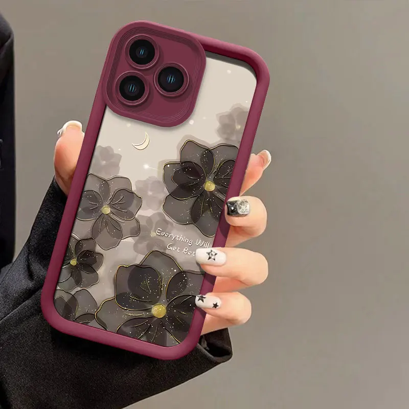 Чехол для телефона Flowers Moon для OPPO Realme 12 11 5 7I 8I GT 3 6 NEO 5 Master Pro Plus, силиконовый мягкий противоударный бампер, задняя крышка (art.: 3920c915e150f) - 3920c915e150f