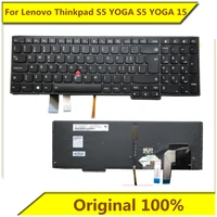 for lenovo thinkpad s5 yoga s5 yoga 15 notebook keyboard european version with backlight original new for ibm lenovo notebook