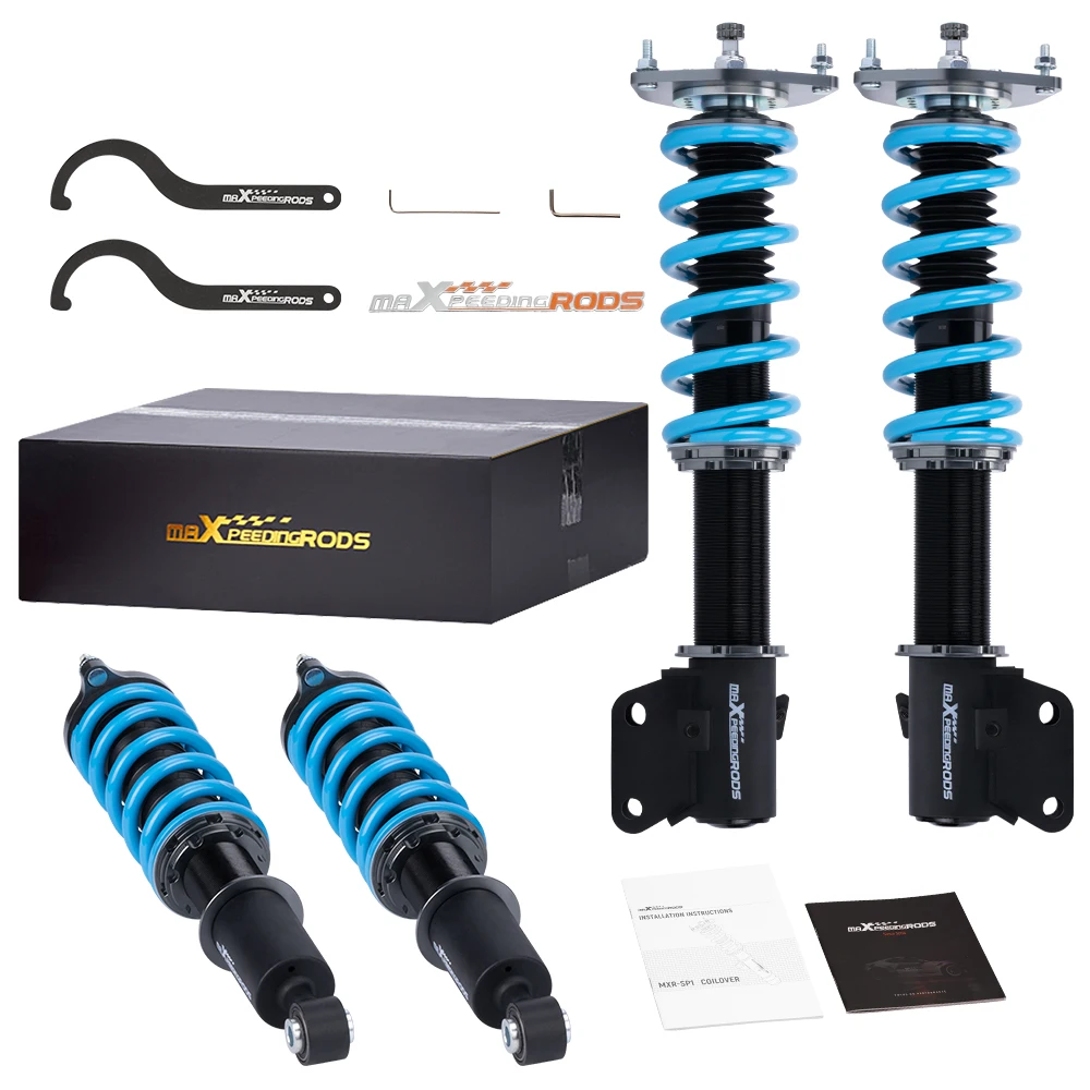 

MaXpeedingrods COT6 coiloверсия, комплект 24-ступенчатых амортизаторов для Subaru Outback 2000-2004, 24-канальный регулируемый амортизатор Coilover Shock