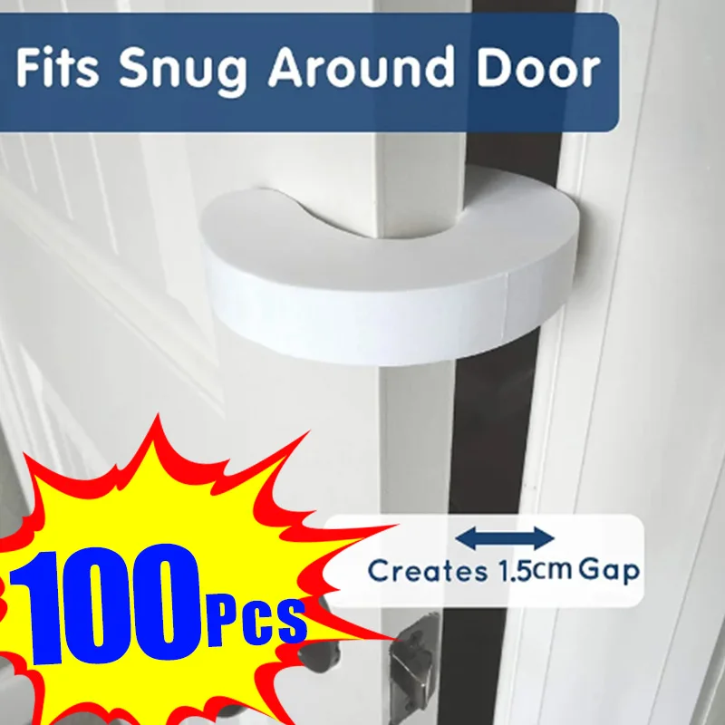 1-100 шт. защита для пальцев от детей защемления дверей мягкая пенопластовая