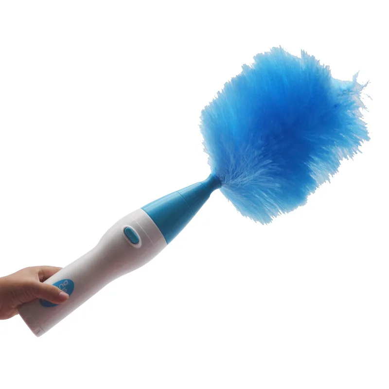 

Electric Dust Cleaner Spin Feather Duster 360° Adjustable Dust Cleaning Brush Microfiber Magic Duster Instant Duster