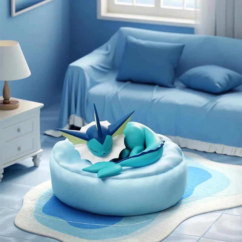 Фото Pokemon Eevee Evolutions Sleeping Pose Series слепая коробка Sylveon Vaporeon Flareon Jolteon фигурка Коллекционная игрушка детский подарок №4