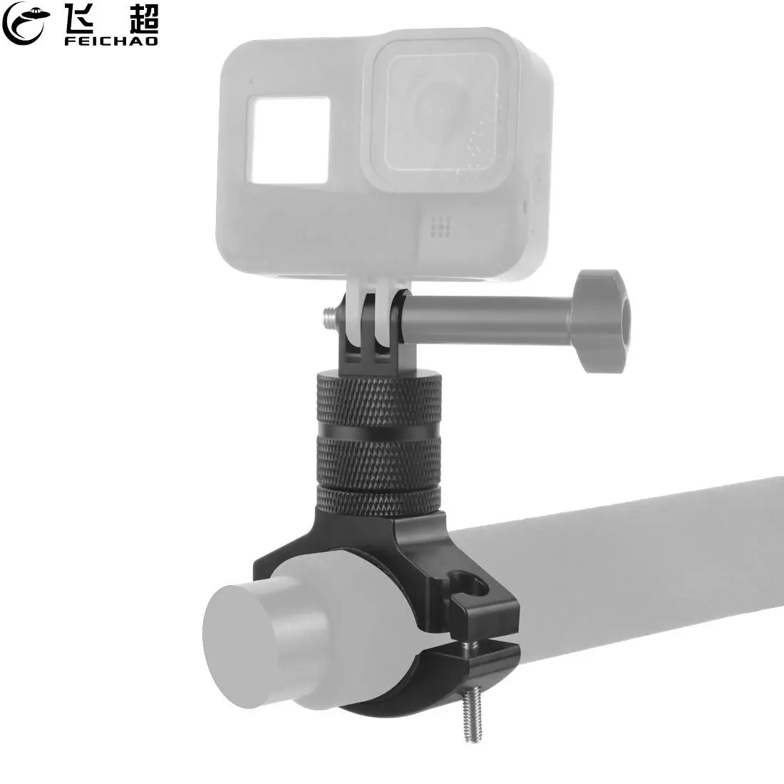 

FEICHAO Bike Motorcycle Handlebar Mount Clip Bracket Clamp Extension for Gopro 10 9 8 /Insta360 ONE R X2 /Yi /OSMO Action Camera