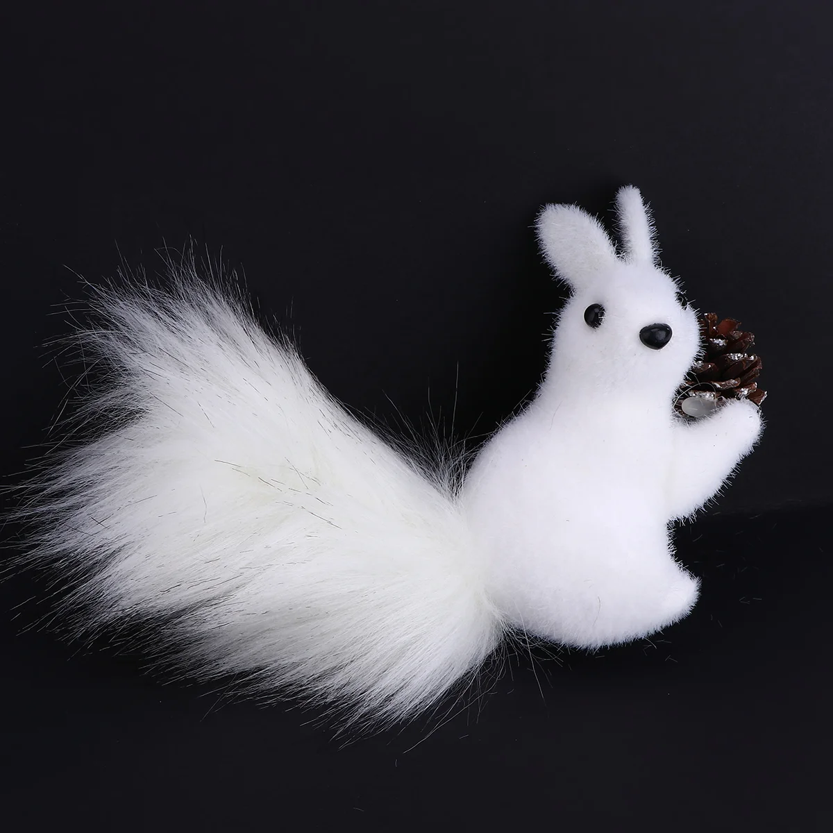 

Squirrel Desktop Christmas Animal Decoration Simulation Mininature Figurines