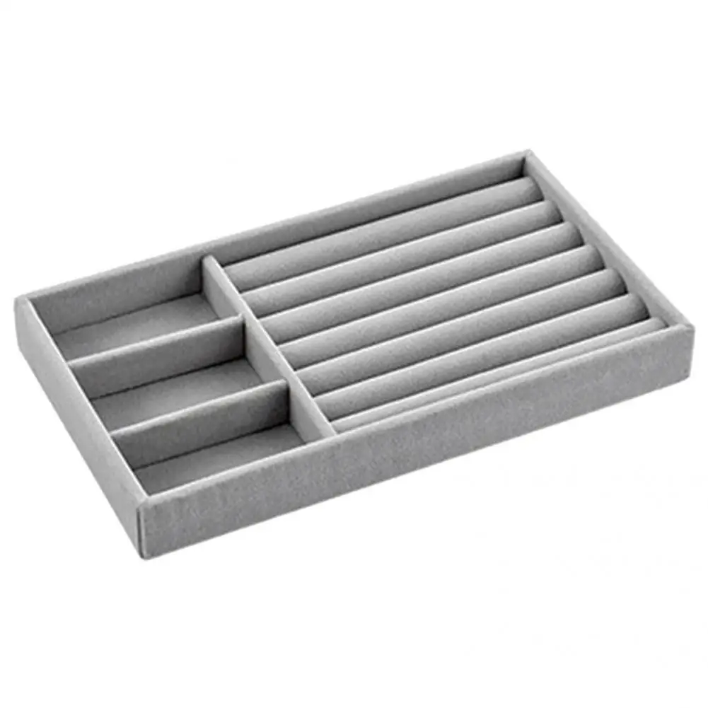 

Practical Jewelry Organizer Dust-Proof Multi-Function Lightweight Classified Jewelries Display Box